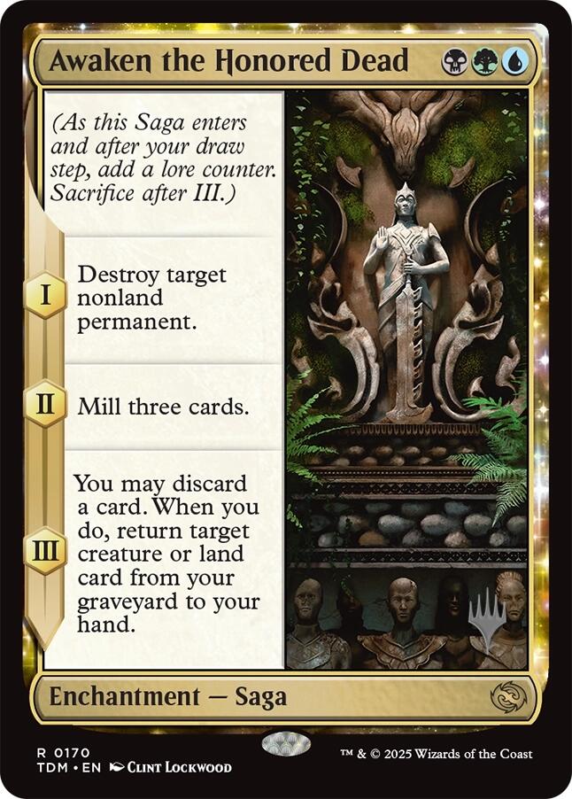 Awaken the Honored Dead [Tarkir: Dragonstorm Promos] | GrognardGamesBatavia