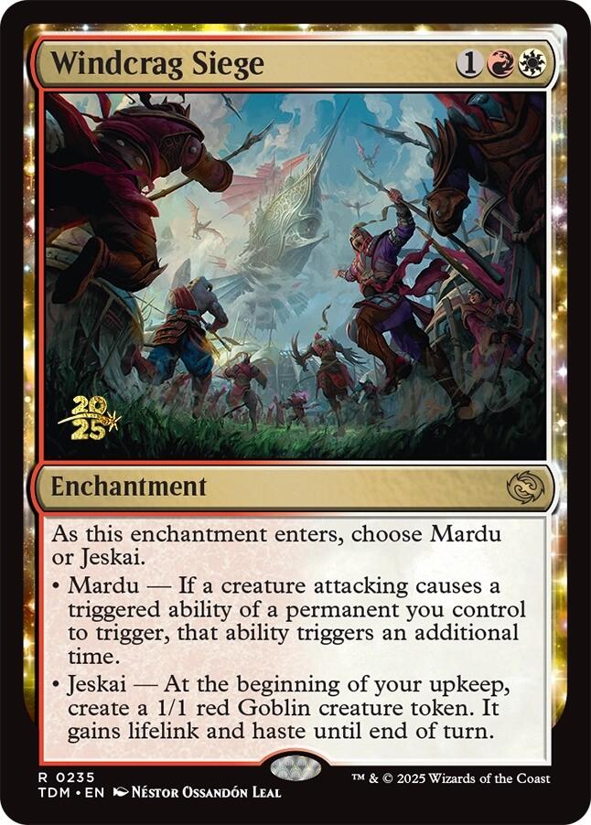 Windcrag Siege [Tarkir: Dragonstorm Prerelease Promos] | GrognardGamesBatavia