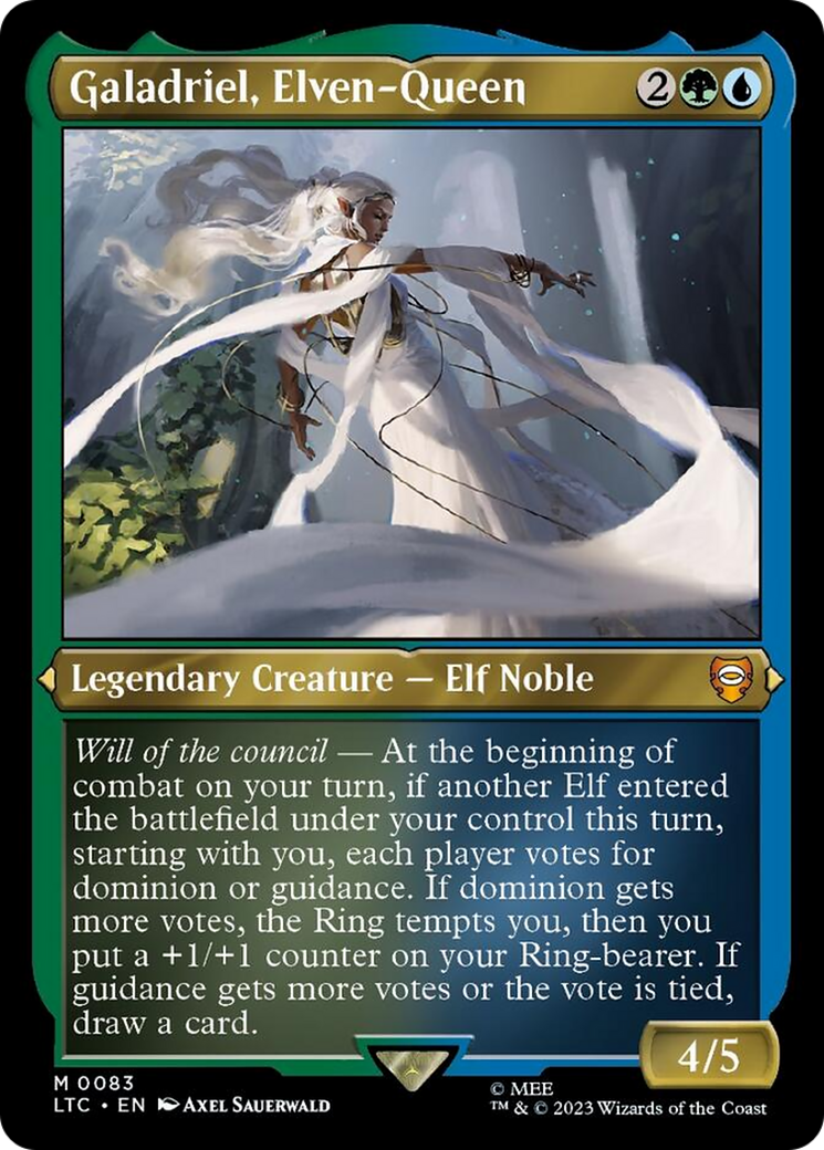 Galadriel, Elven-Queen (Display Commander) [The Lord of the Rings: Tales of Middle-Earth Commander] | GrognardGamesBatavia