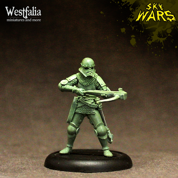 Westfalia Miniatures: Death Knight Minion with crossbow | GrognardGamesBatavia