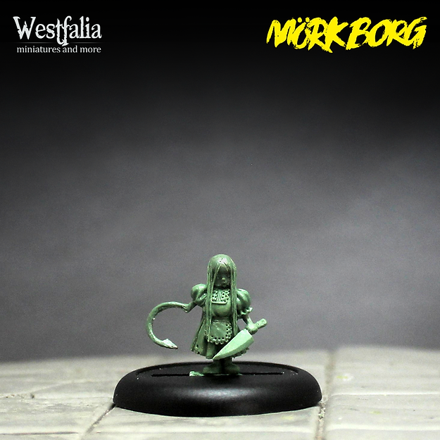 Westfalia Miniatures: Undead Doll with Hook (Mork Borg) | GrognardGamesBatavia