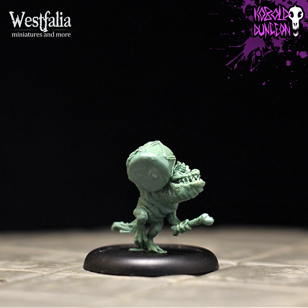 Westfalia Miniatures: Kobold with Drum | GrognardGamesBatavia