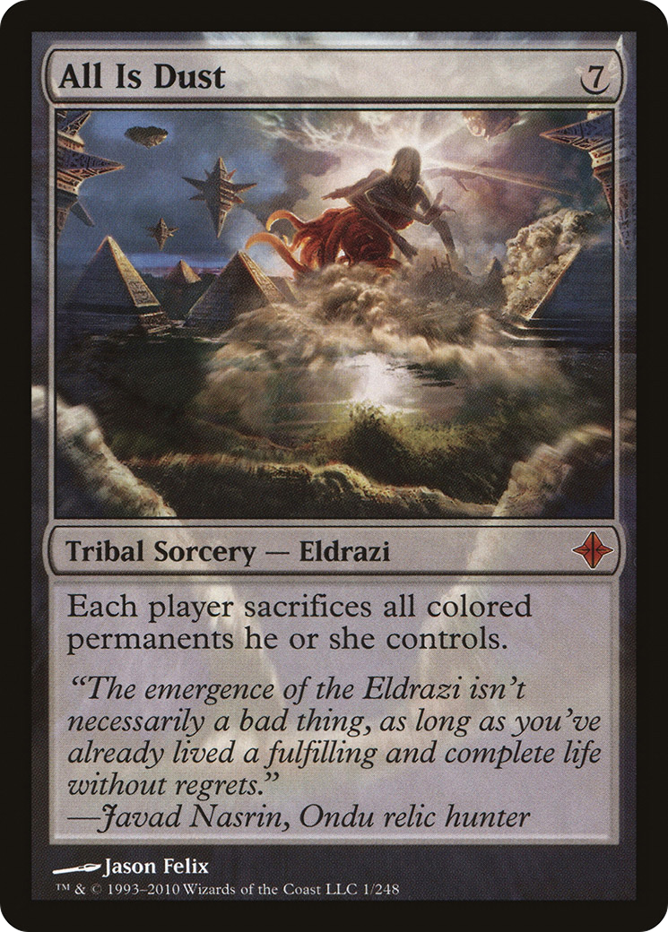 All Is Dust [Rise of the Eldrazi] | GrognardGamesBatavia