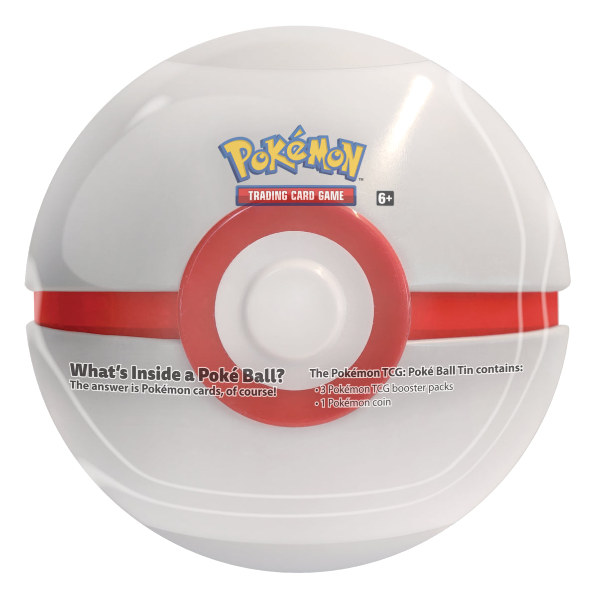 Poke Ball Tin (Premier Ball/Winter 2021) | GrognardGamesBatavia