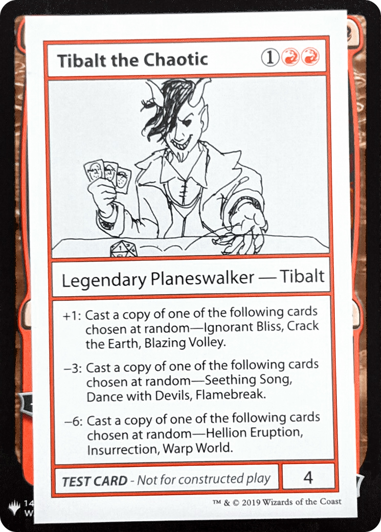 Tibalt the Chaotic [Mystery Booster Playtest Cards] | GrognardGamesBatavia