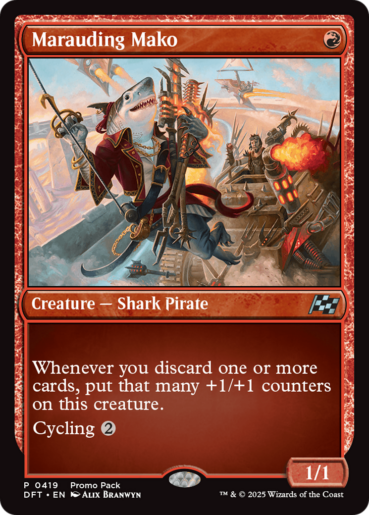 Marauding Mako [Aetherdrift Promos] | GrognardGamesBatavia