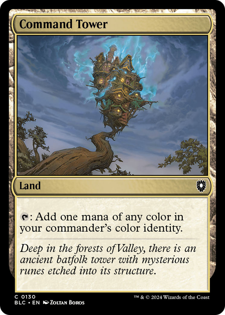 Command Tower [Bloomburrow Commander] | GrognardGamesBatavia