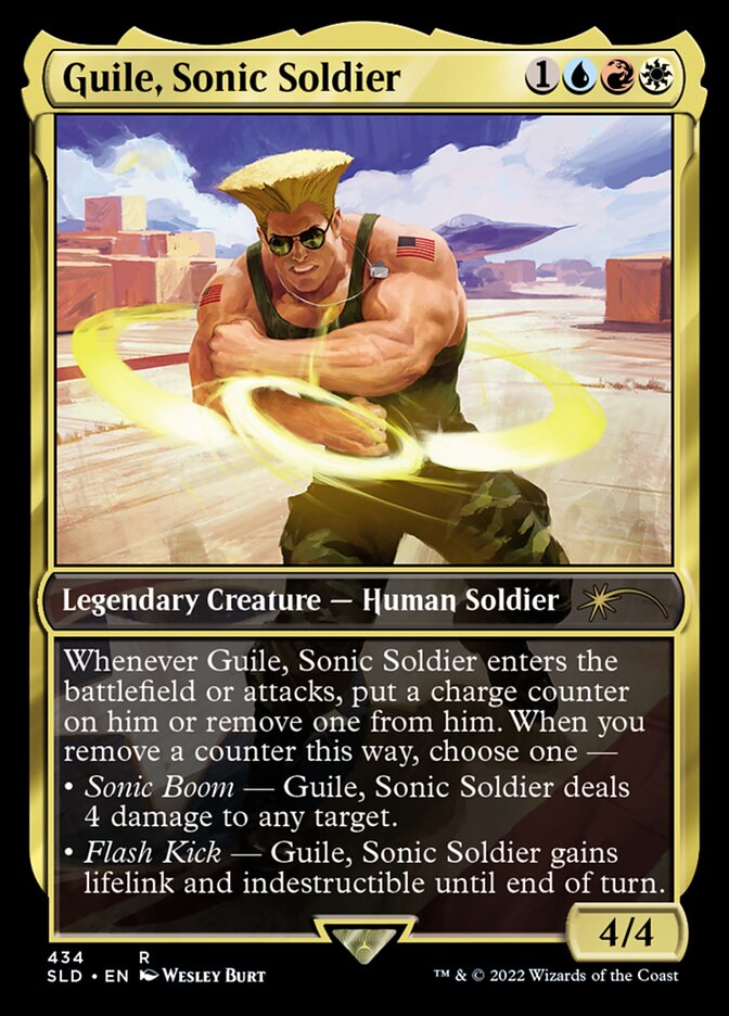 Guile, Sonic Soldier [Secret Lair Drop Series] | GrognardGamesBatavia