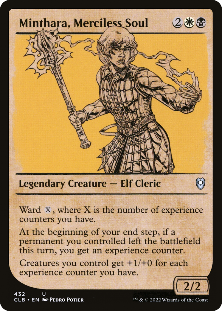 Minthara, Merciless Soul (Showcase) [Commander Legends: Battle for Baldur's Gate] | GrognardGamesBatavia