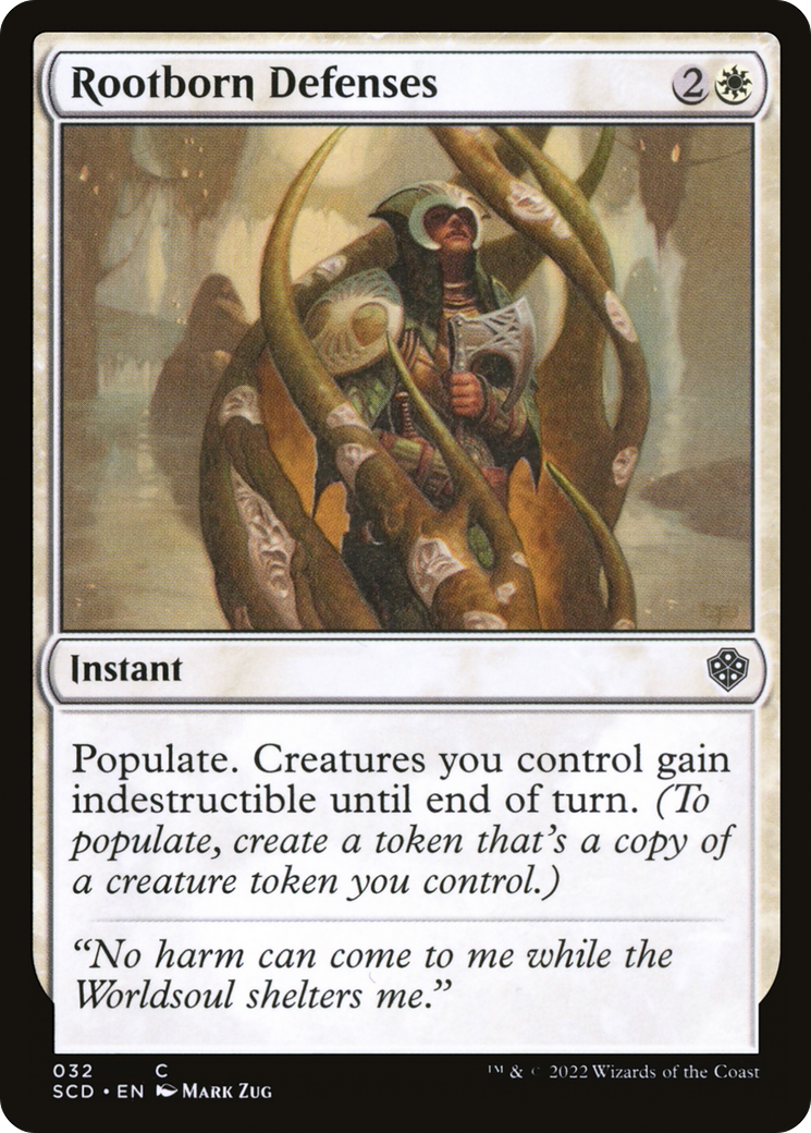 Rootborn Defenses [Starter Commander Decks] | GrognardGamesBatavia