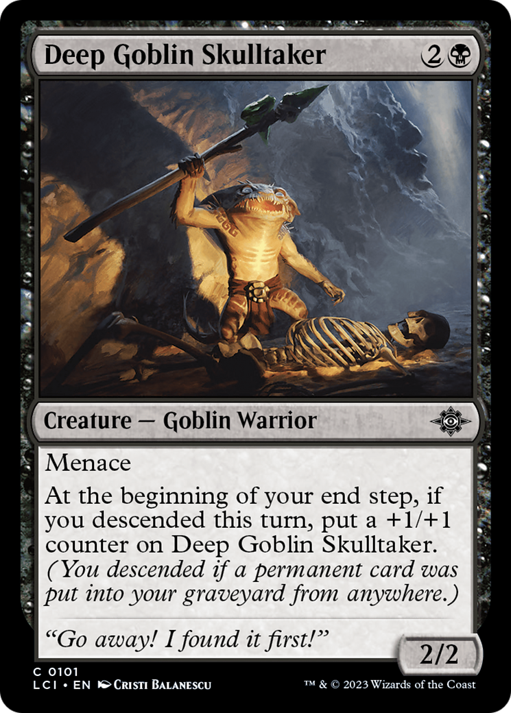 Deep Goblin Skulltaker [The Lost Caverns of Ixalan] | GrognardGamesBatavia