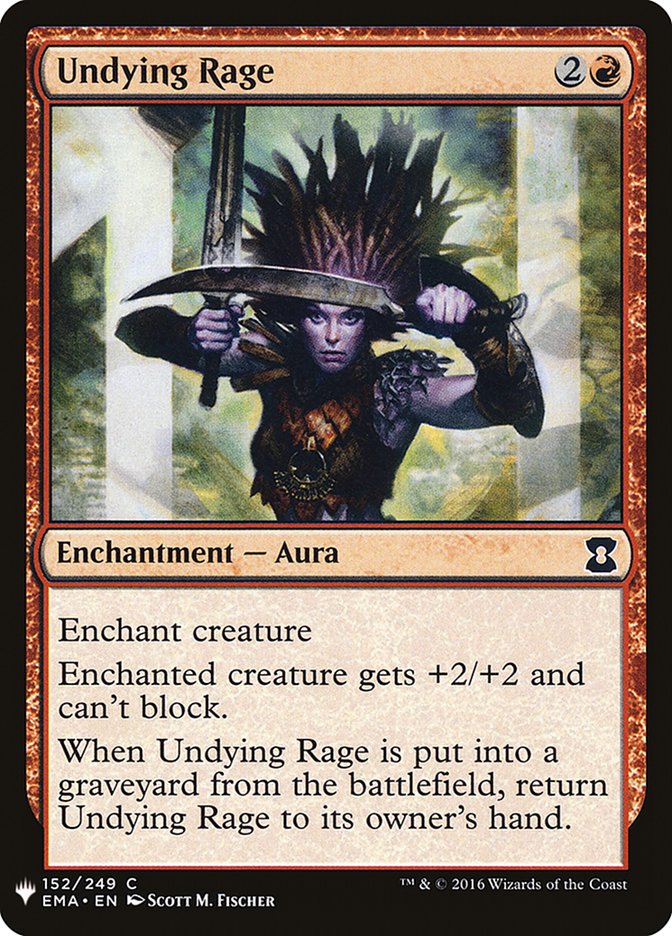 Undying Rage [Mystery Booster] | GrognardGamesBatavia