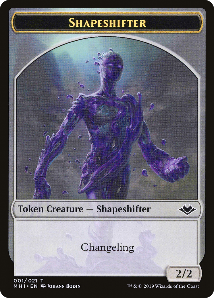 Shapeshifter // Spider Double-Sided Token [Modern Horizons Tokens] | GrognardGamesBatavia