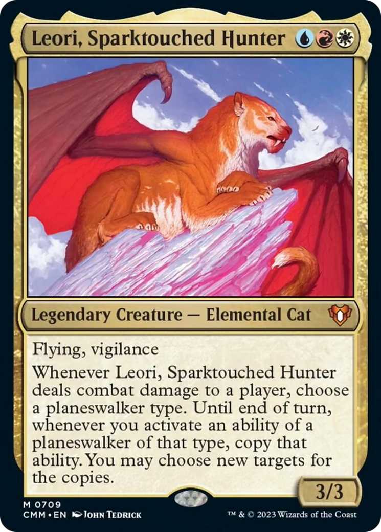 Leori, Sparktouched Hunter [Commander Masters] | GrognardGamesBatavia