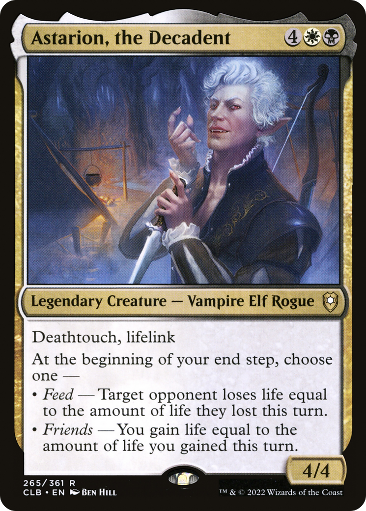 Astarion, the Decadent [Commander Legends: Battle for Baldur's Gate] | GrognardGamesBatavia