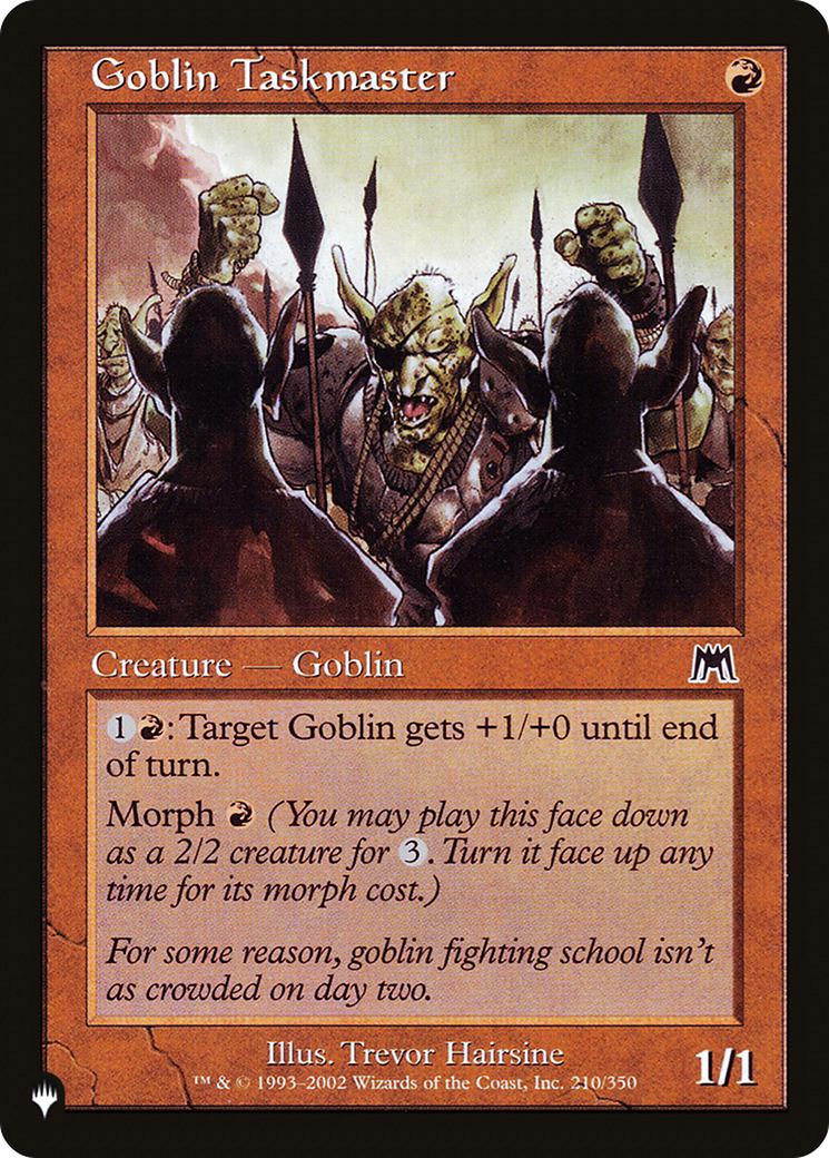 Goblin Taskmaster [The List Reprints] | GrognardGamesBatavia