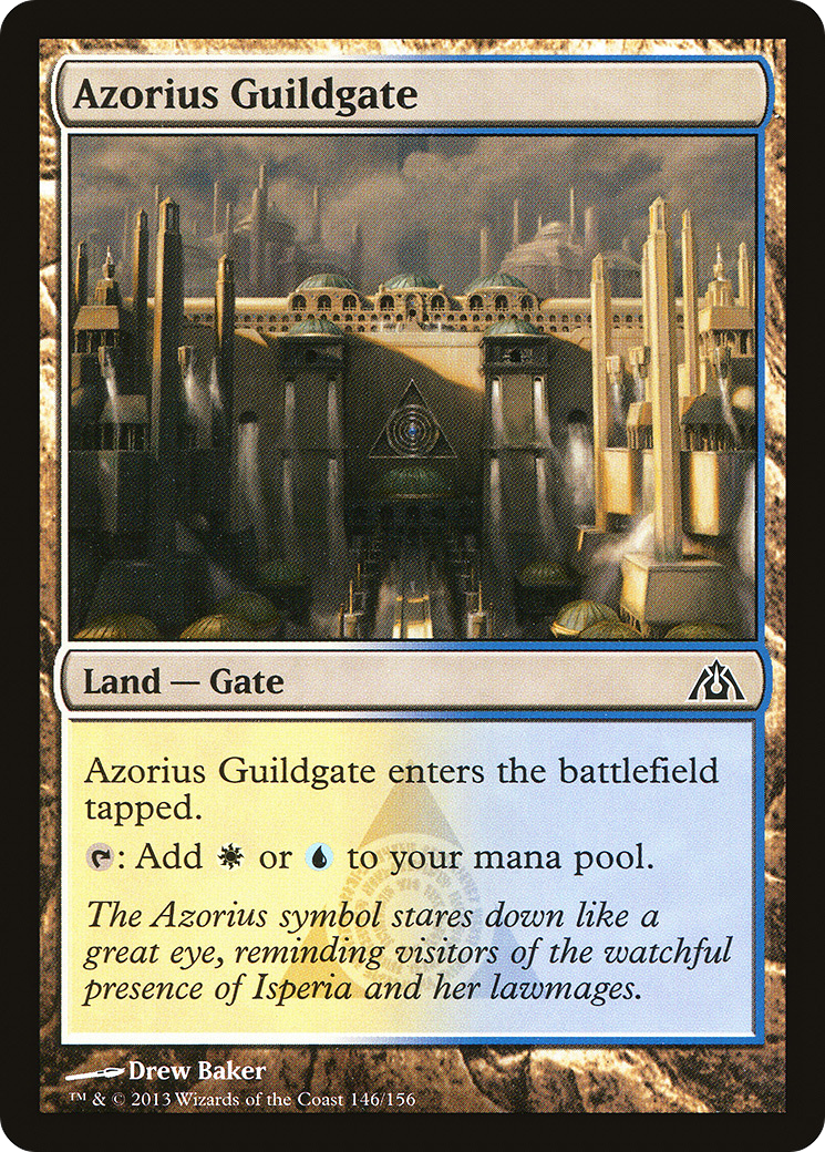 Azorius Guildgate [Dragon's Maze] | GrognardGamesBatavia
