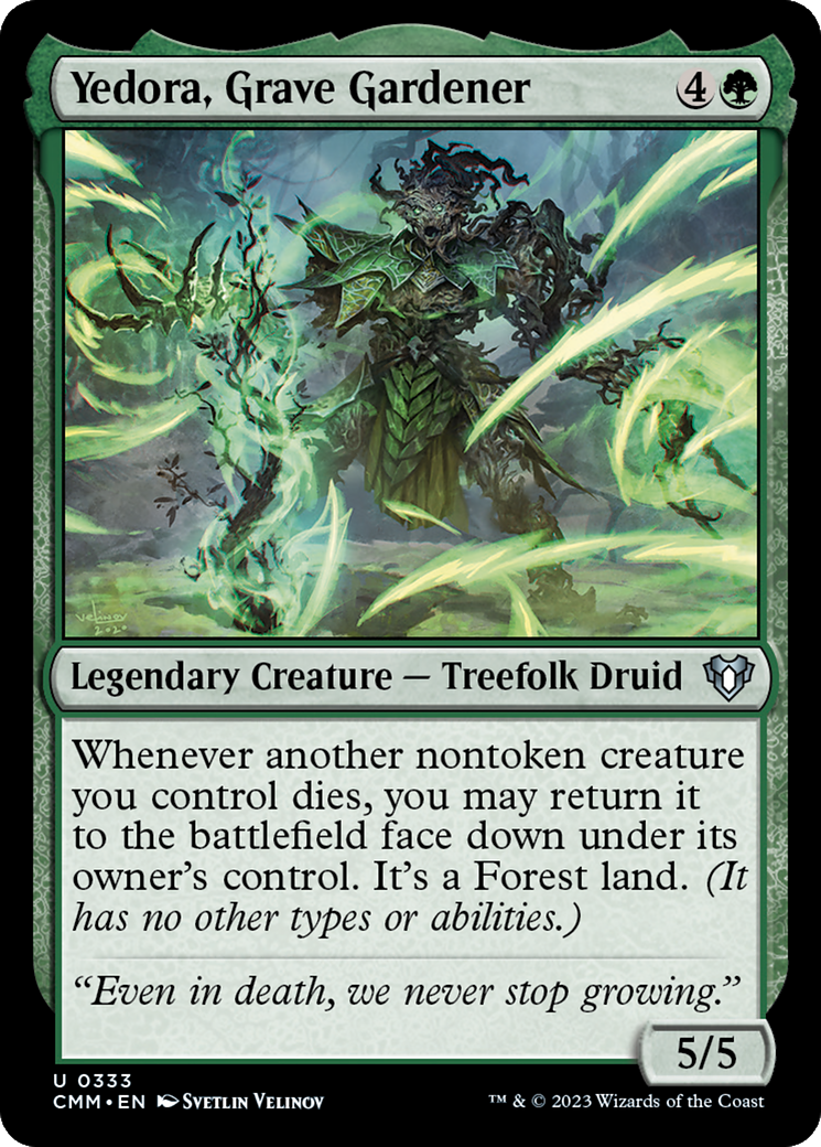 Yedora, Grave Gardener [Commander Masters] | GrognardGamesBatavia