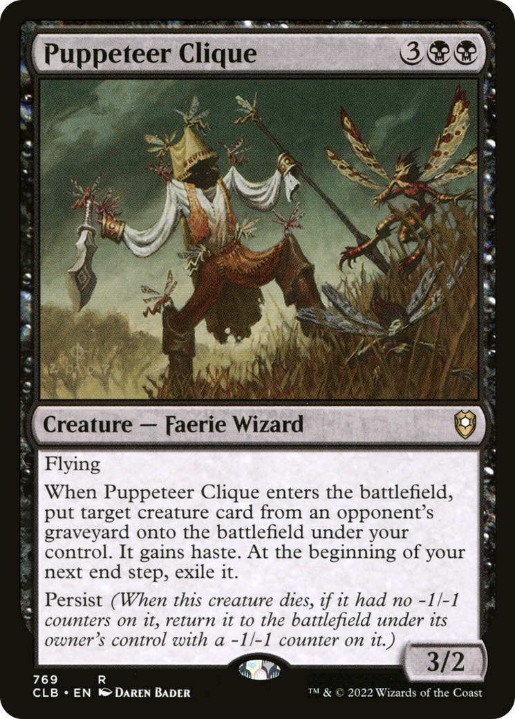 Puppeteer Clique [Commander Legends: Battle for Baldur's Gate] | GrognardGamesBatavia
