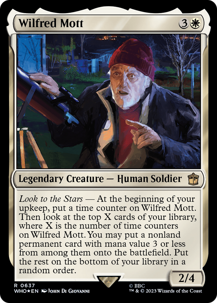 Wilfred Mott (Surge Foil) [Doctor Who] | GrognardGamesBatavia