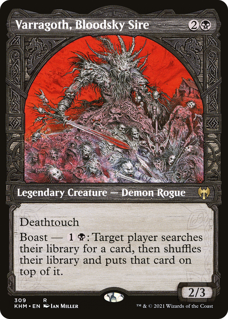 Varragoth, Bloodsky Sire (Showcase) [Kaldheim] | GrognardGamesBatavia