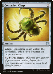 Contagion Clasp [Phyrexia: All Will Be One Commander] | GrognardGamesBatavia