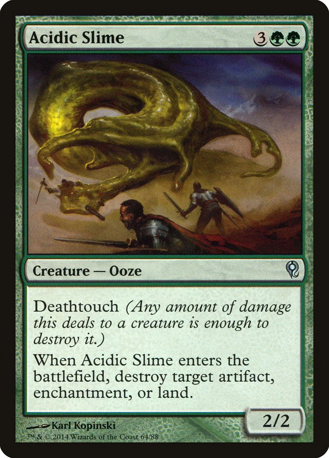 Acidic Slime [Duel Decks: Jace vs. Vraska] | GrognardGamesBatavia