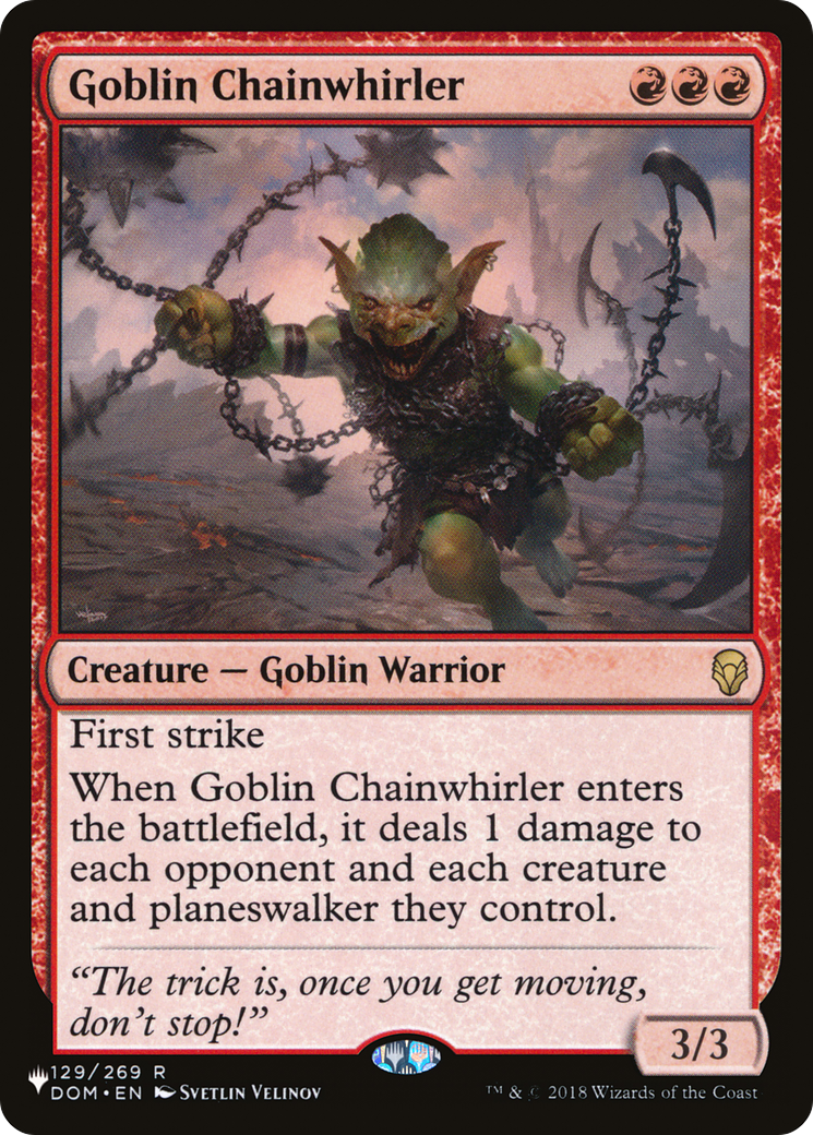 Goblin Chainwhirler [The List Reprints] | GrognardGamesBatavia