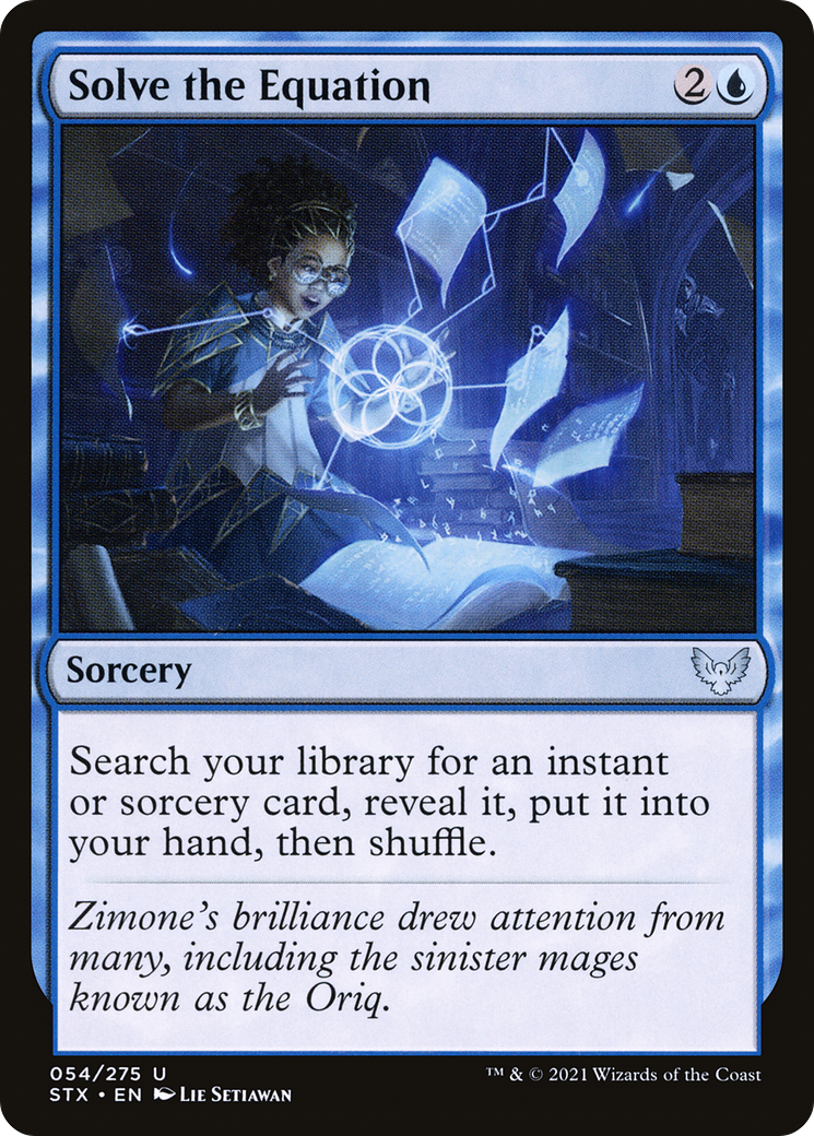 Solve the Equation [Strixhaven: School of Mages] | GrognardGamesBatavia