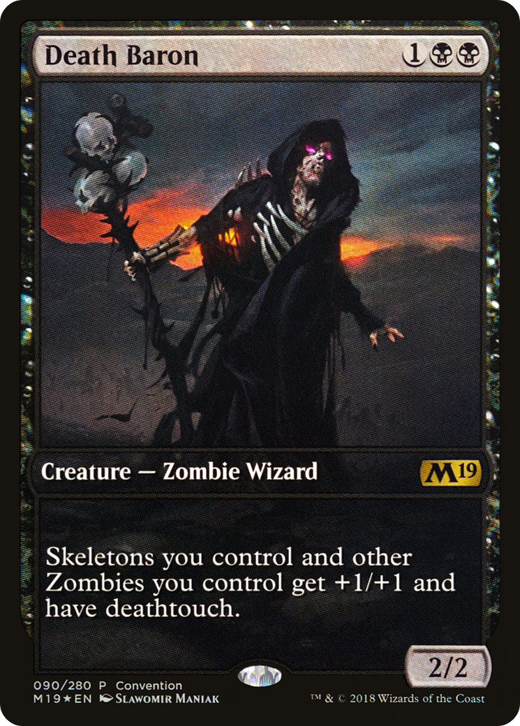Death Baron (Convention) [Core Set 2019 Promos] | GrognardGamesBatavia