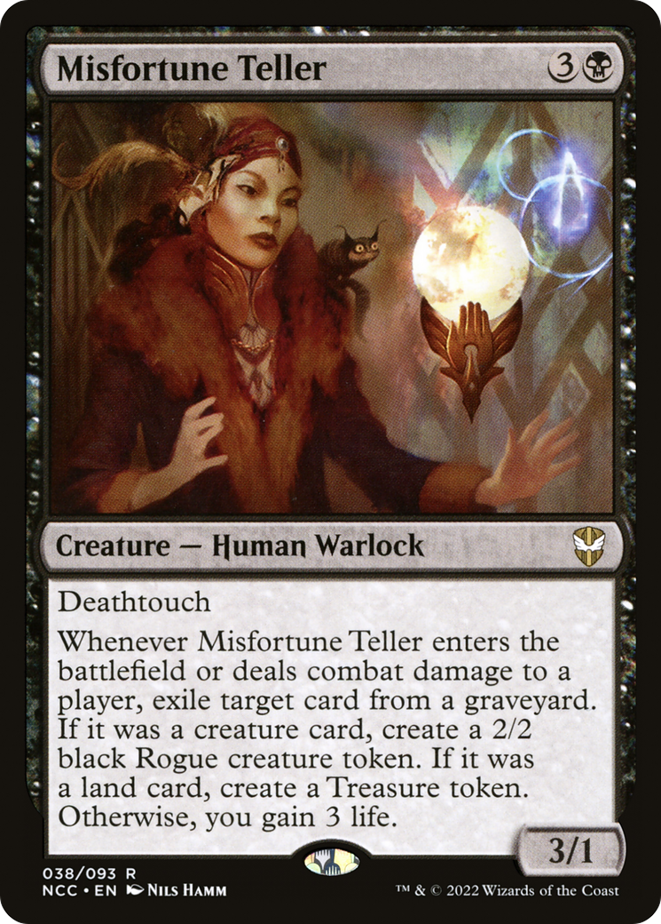 Misfortune Teller [Streets of New Capenna Commander] | GrognardGamesBatavia