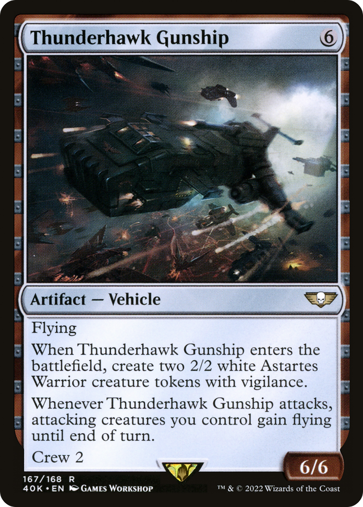 Thunderhawk Gunship [Universes Beyond: Warhammer 40,000] | GrognardGamesBatavia