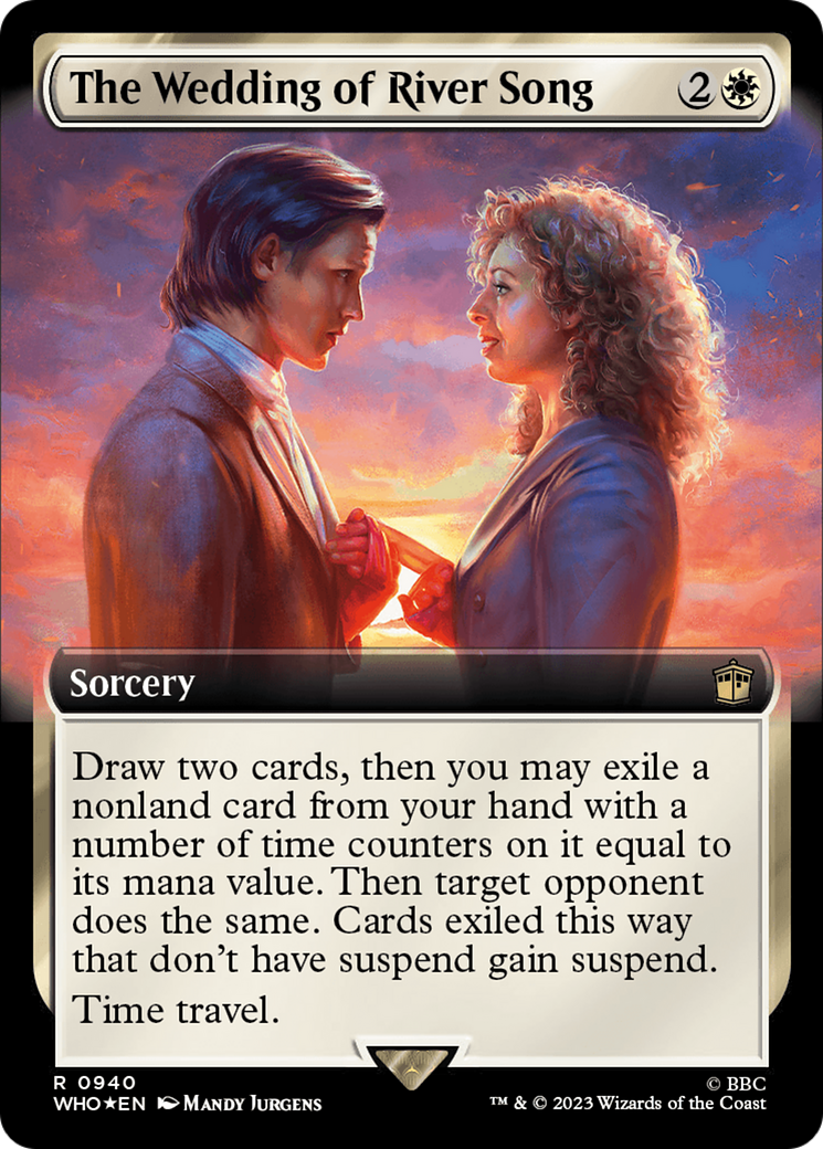 The Wedding of River Song (Extended Art) (Surge Foil) [Doctor Who] | GrognardGamesBatavia