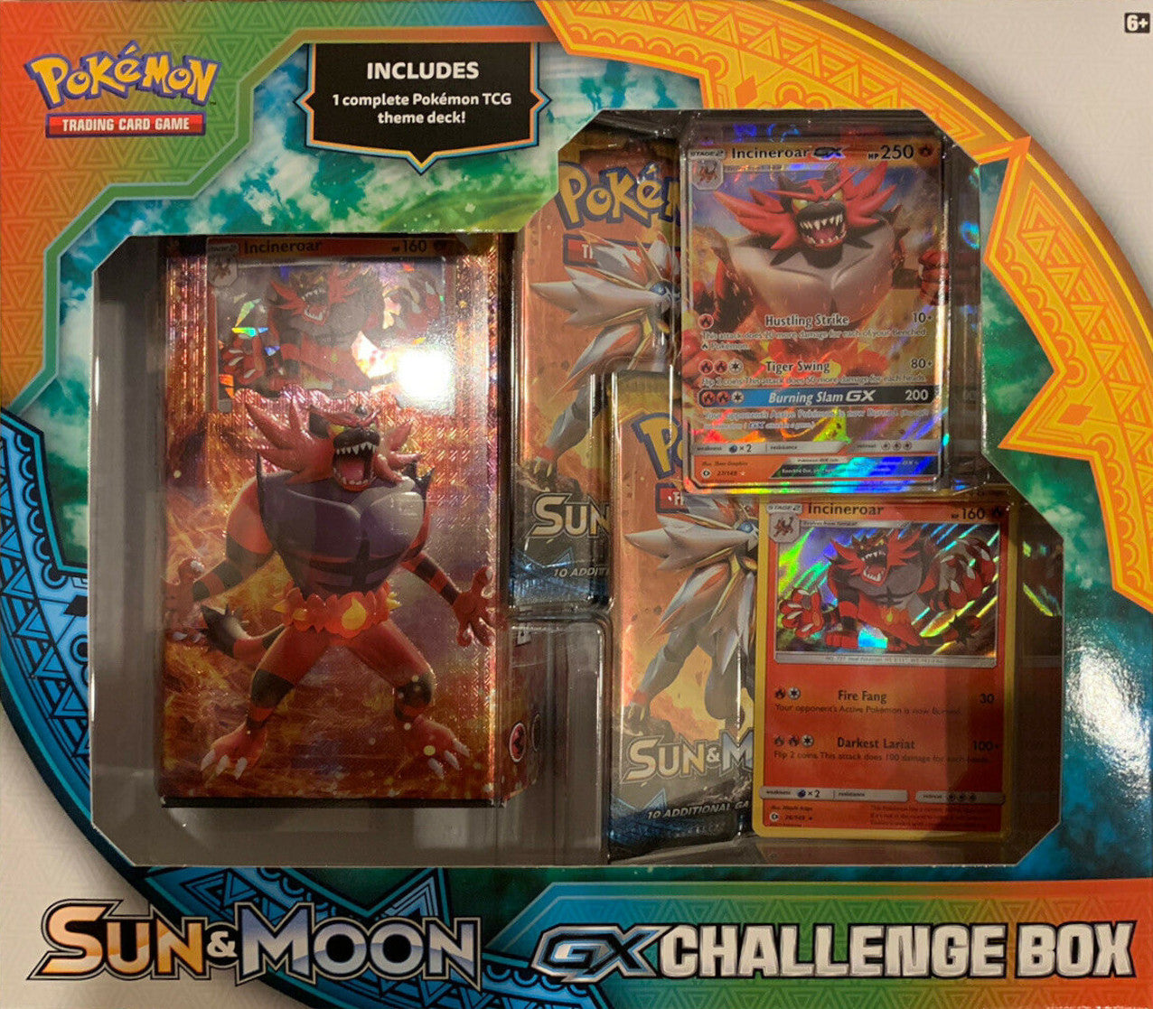 Sun & Moon - Challenge Box (Incineroar GX) | GrognardGamesBatavia