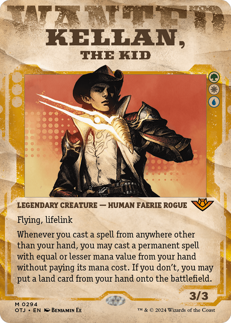 Kellan, the Kid (Showcase) [Outlaws of Thunder Junction] | GrognardGamesBatavia