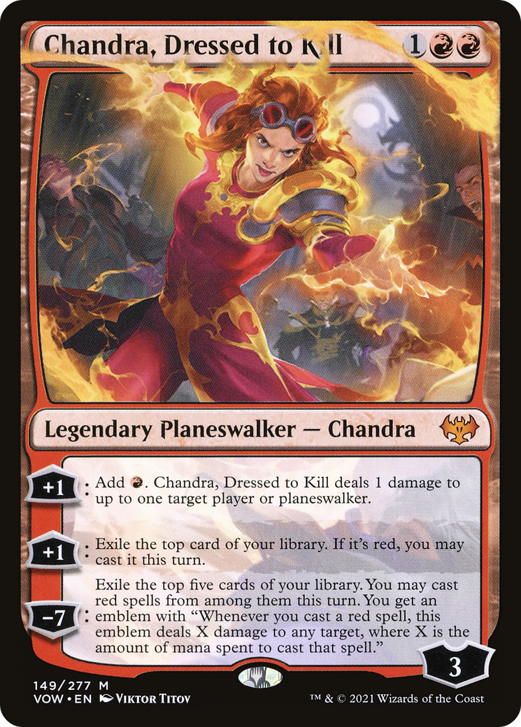 Chandra, Dressed to Kill [Innistrad: Crimson Vow] | GrognardGamesBatavia