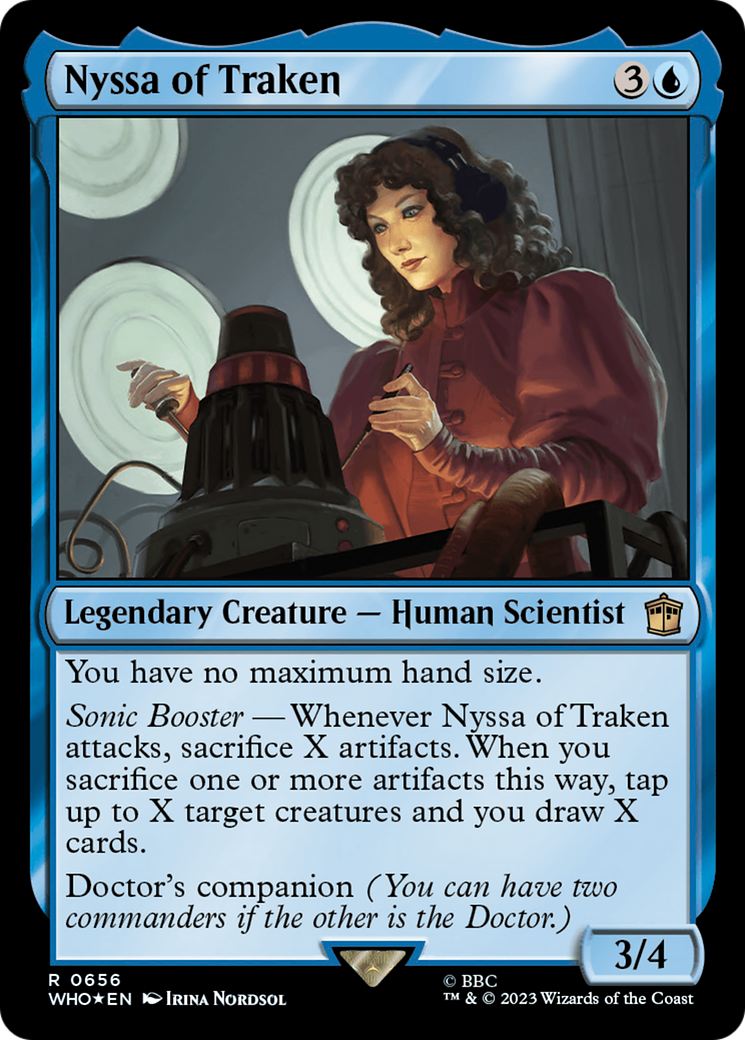 Nyssa of Traken (Surge Foil) [Doctor Who] | GrognardGamesBatavia