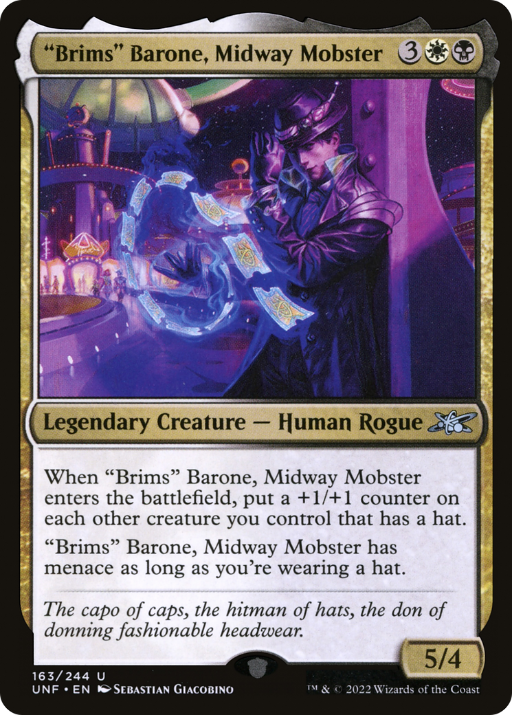 "Brims" Barone, Midway Mobster [Unfinity] | GrognardGamesBatavia