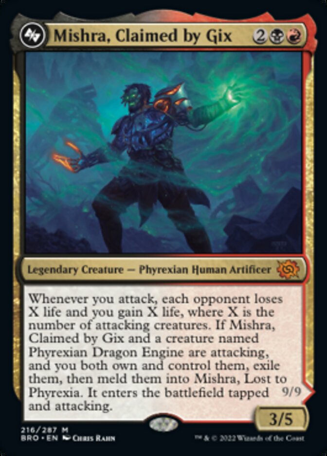 Mishra, Claimed by Gix (Promo Pack) [The Brothers' War Promos] | GrognardGamesBatavia