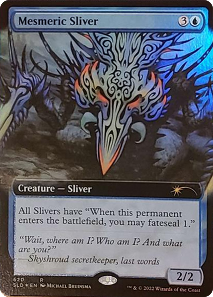 Mesmeric Sliver (Extended Art) [Secret Lair Drop Series] | GrognardGamesBatavia