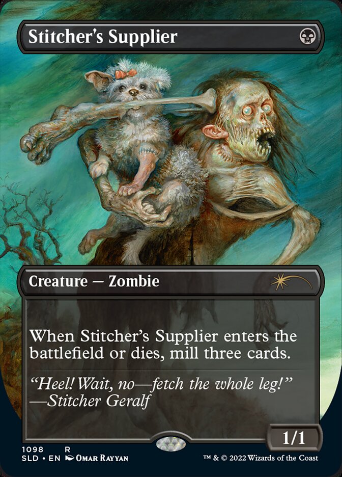 Stitcher's Supplier (Borderless) [Secret Lair Drop Series] | GrognardGamesBatavia