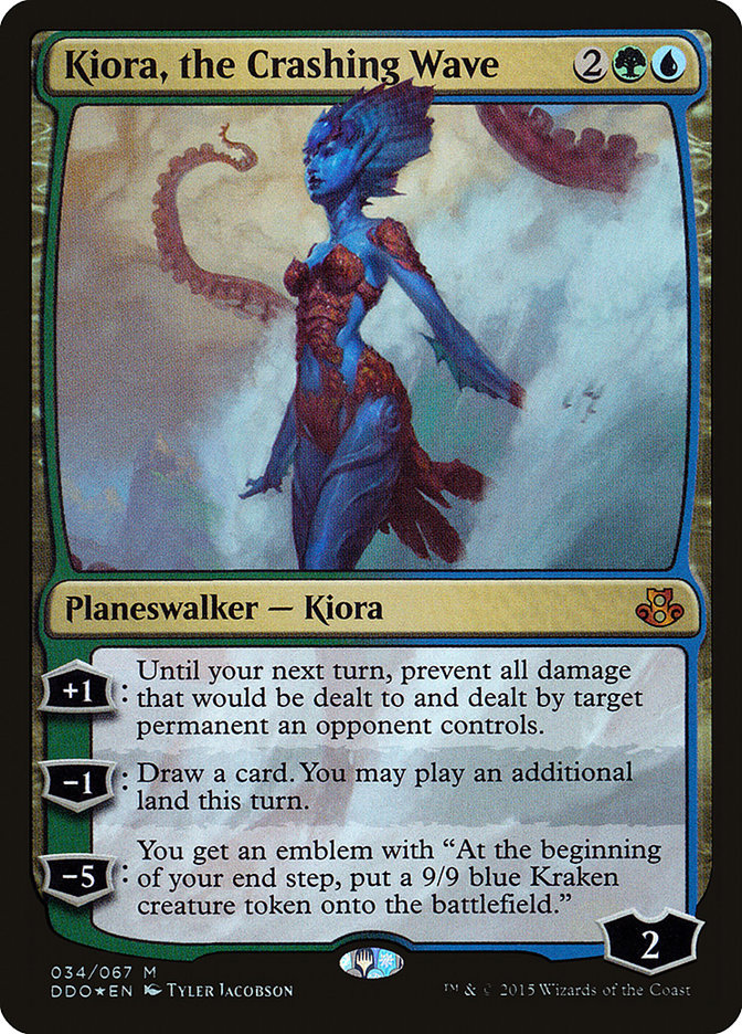 Kiora, the Crashing Wave [Duel Decks: Elspeth vs. Kiora] | GrognardGamesBatavia