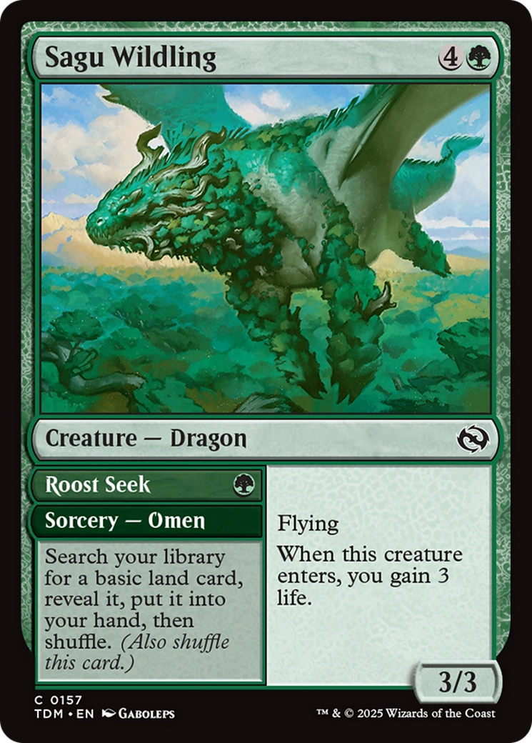 Sagu Wildling [Tarkir: Dragonstorm] | GrognardGamesBatavia