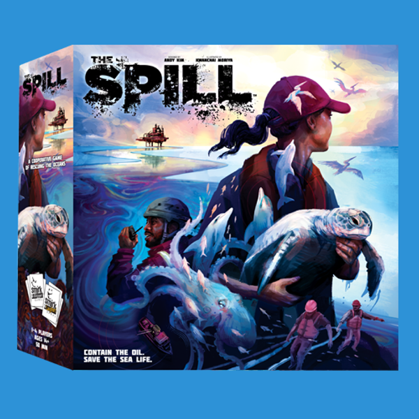 The SPILL: a dynamic co-op game of saving our oceans from a disaster | GrognardGamesBatavia