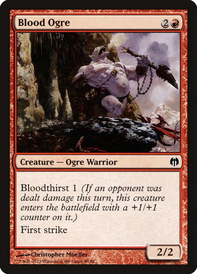 Blood Ogre [Duel Decks: Heroes vs. Monsters] | GrognardGamesBatavia