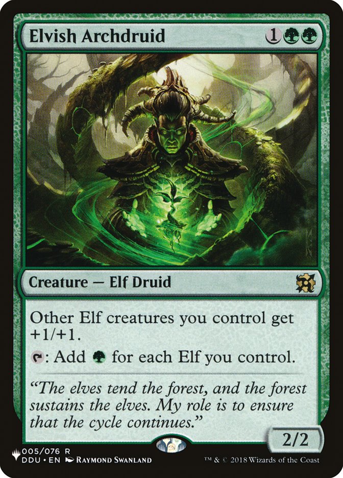 Elvish Archdruid [The List] | GrognardGamesBatavia