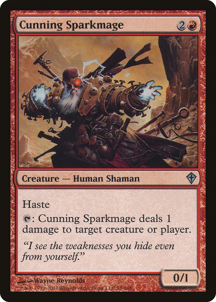 Cunning Sparkmage [Worldwake] | GrognardGamesBatavia