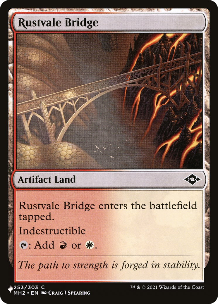 Rustvale Bridge [The List Reprints] | GrognardGamesBatavia