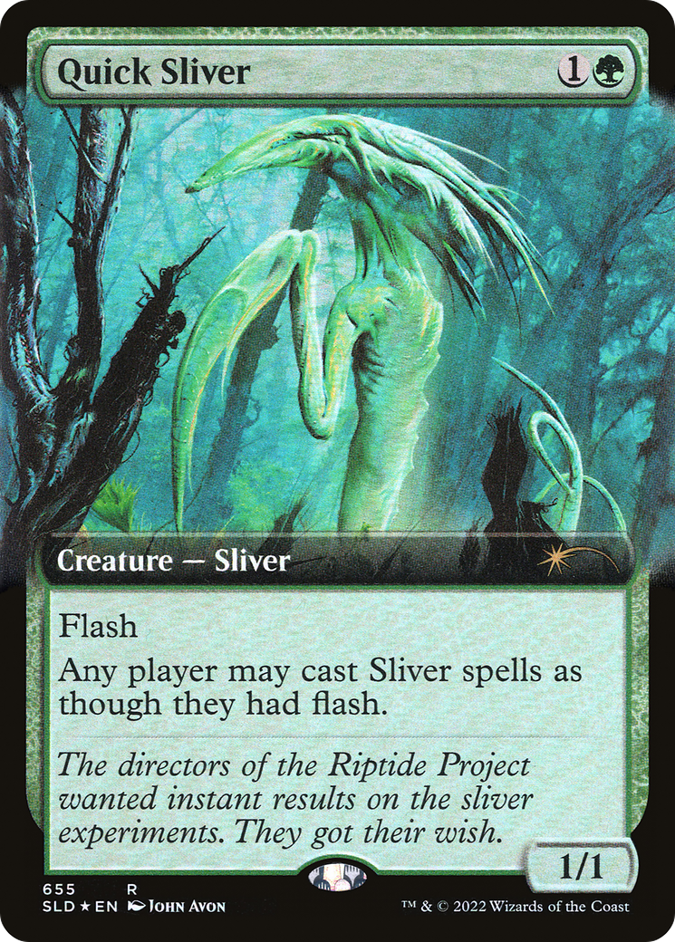 Quick Sliver (Extended Art) [Secret Lair Drop Promos] | GrognardGamesBatavia