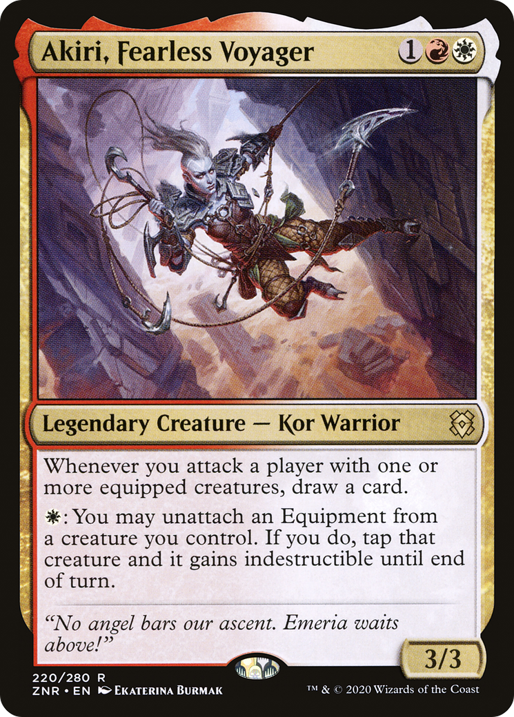 Akiri, Fearless Voyager [Zendikar Rising] | GrognardGamesBatavia